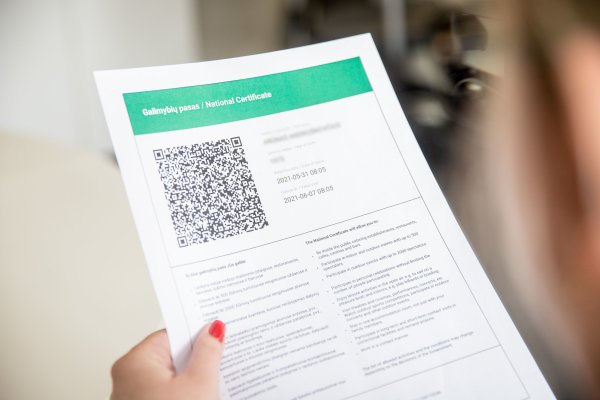 Galimybių pasui gauti galios tik PGR testas
