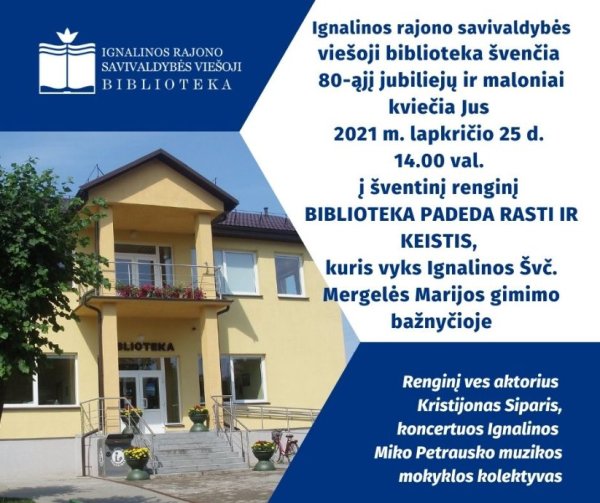 Biblioteka kviečia