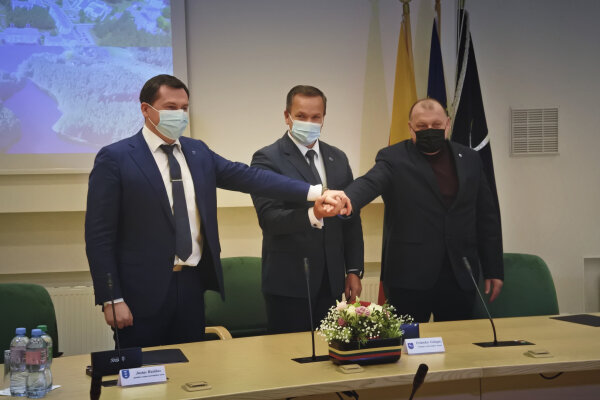 Trys savivaldybės dirbs kartu