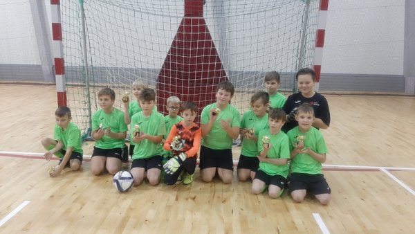 Naujametinis vaikų salės futbolo turnyras