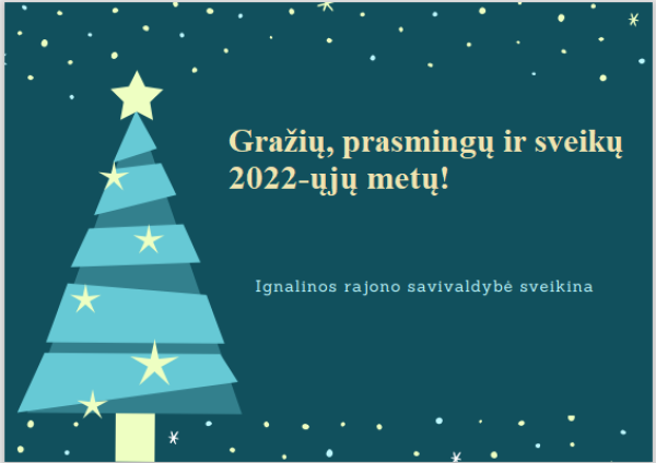 Laimingų Naujųjų metų!