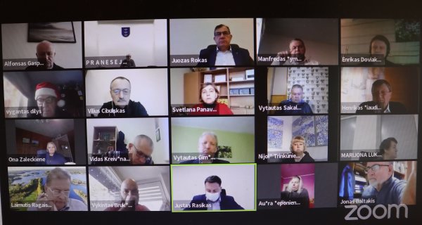 Tarybos posėdyje