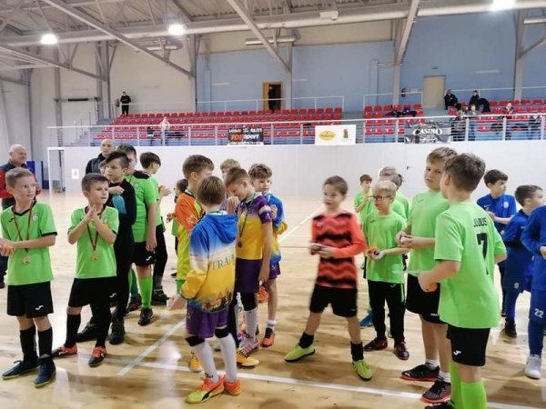 Vaikų kalėdinis futbolo turnyras