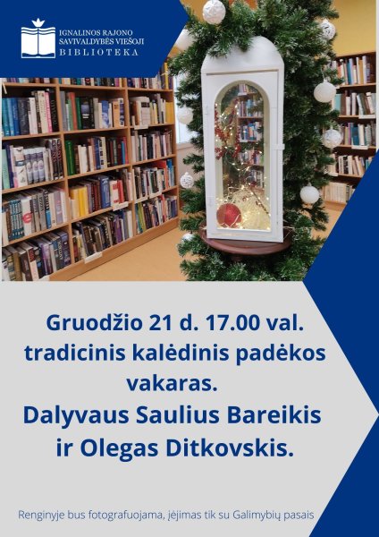 Biblioteka kviečia