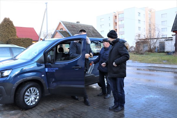 Antrasis „Peugeot Rifter“ – Tverečiaus seniūnijai