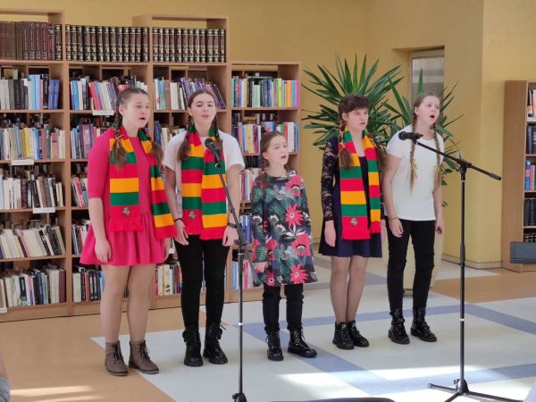 Laisvės diena bibliotekoje