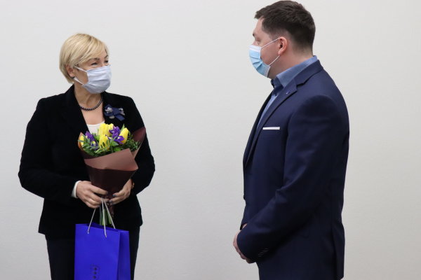 Ministrės vizitas