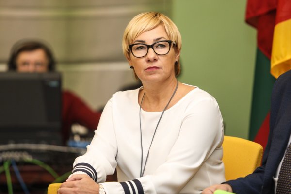 Ministrės vizitas