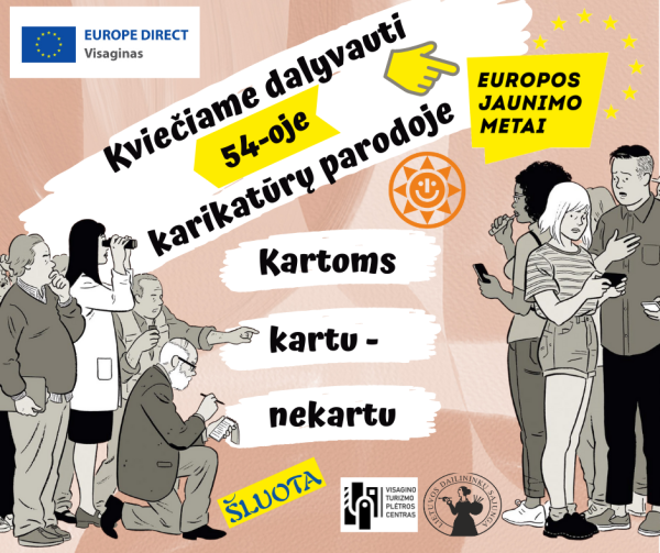Karikatūrų paroda „Kartoms kartu – nekartu“
