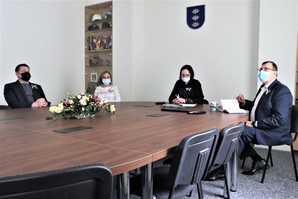 Ekstremaliųjų situacijų komisijos  posėdyje