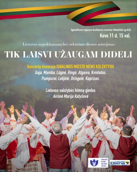 Kviečiame švęsti laisvę!