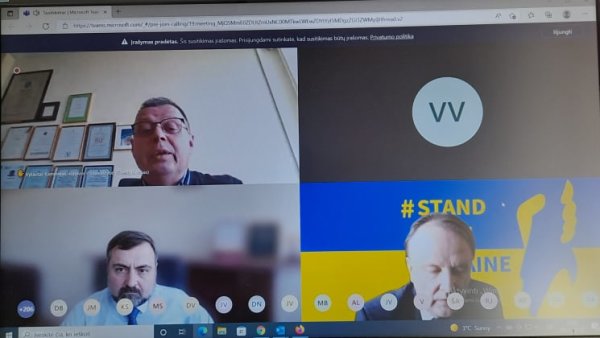 Pasitarimas dėl karo pabėgėlių apgyvendinimo 