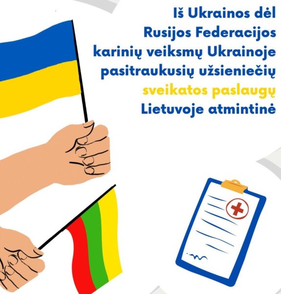Sveikatos paslaugos ukrainiečiams