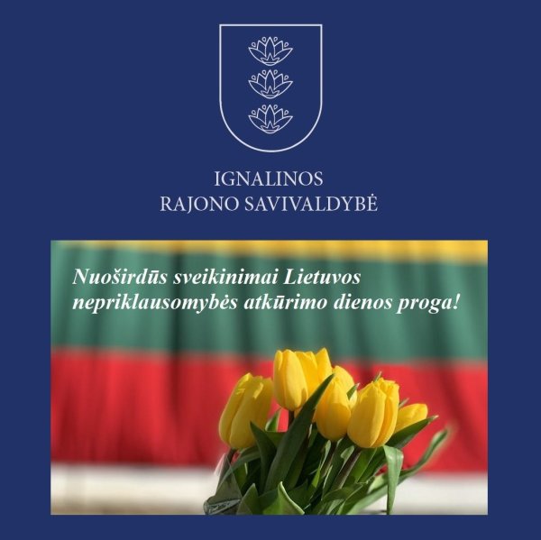 Kovo 11-ąją švęskime kartu!
