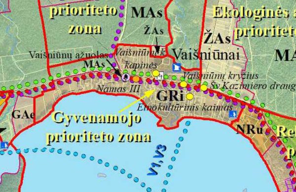 Dėl planuojamo pagrindinės žemės naudojimo paskirties pakeitimo