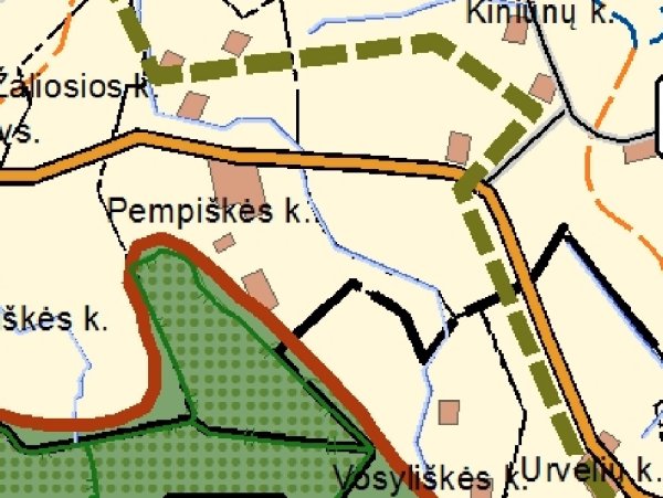Pakeista pagrindinė žemės naudojimo paskirtis 