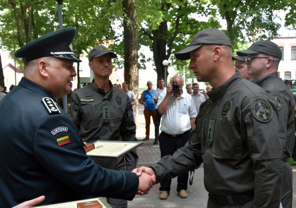 Paminėta Pasieniečių diena