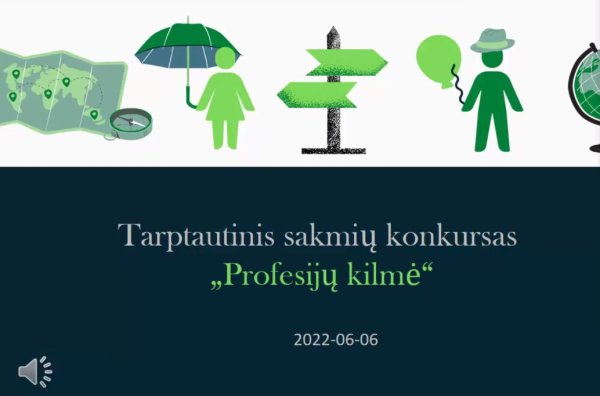 Įvertinta sakmių kūrėja