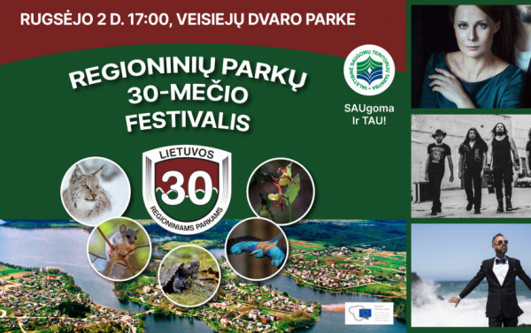 Regioninių parkų 30-mečiui - festivalis