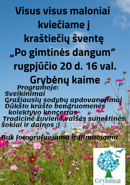 Kviečia Grybėnai