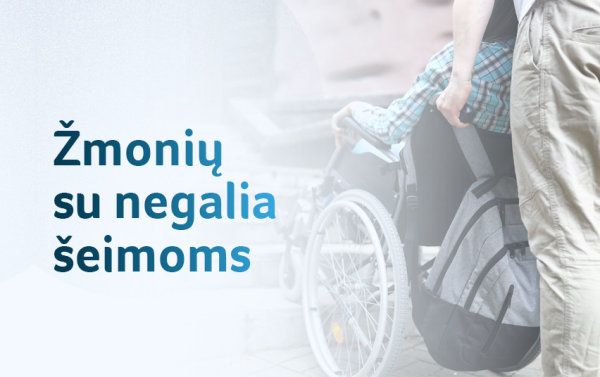 Aktualu vaikus su negalia auginančioms šeimoms 