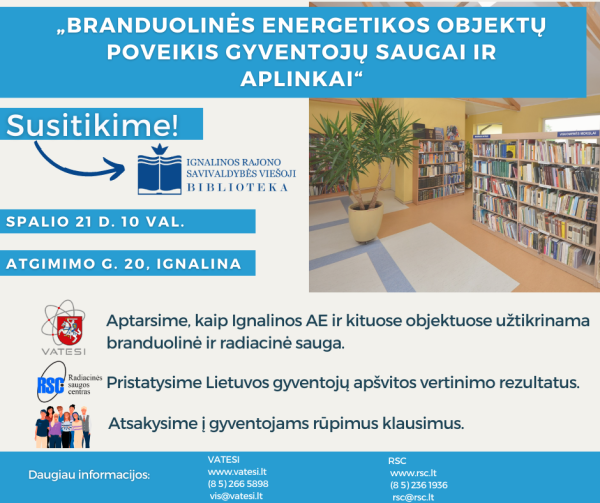 Kviečiame į susitikimą