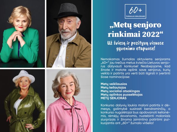 Rinkime Metų senjorą