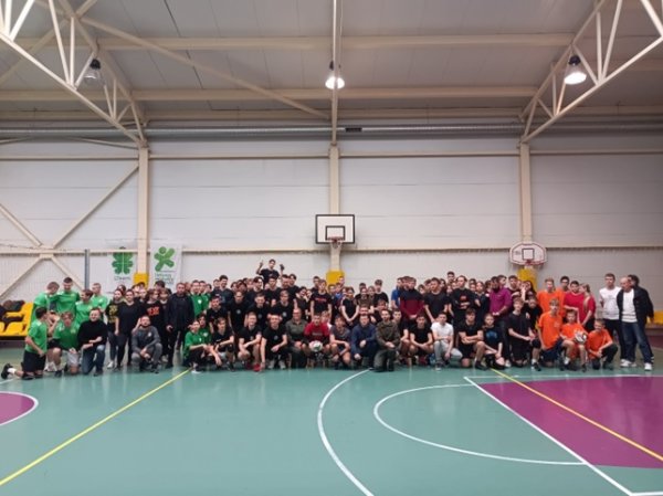 Jaunojo pasieniečio būrelių tinklinio varžybos