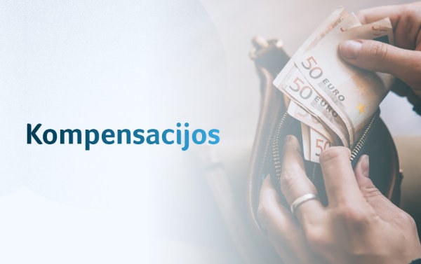 Informacija dėl kompensacijų