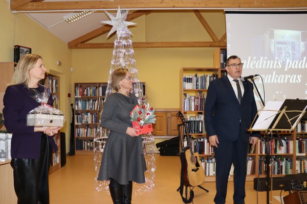 Bibliotekos padėkos vakaras