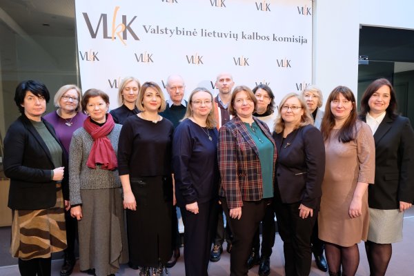 Darbą pradėjo naujos kadencijos Valstybinė lietuvių kalbos komisija