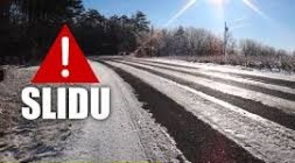 Atsargiai – slidu!