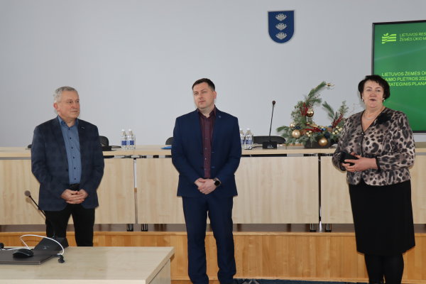 Ignalinoje lankėsi žemės ūkio viceministras