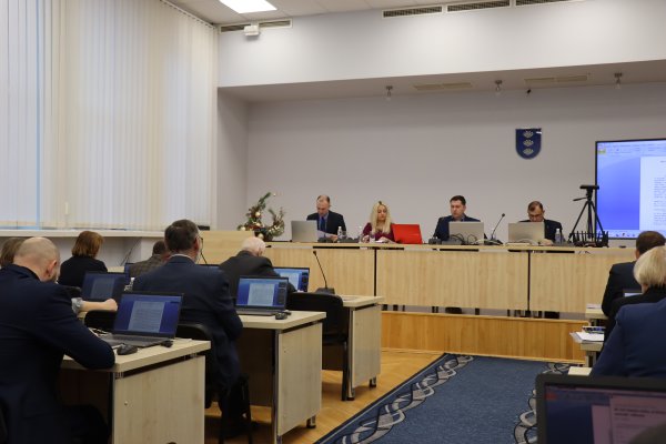 Tarybos posėdyje