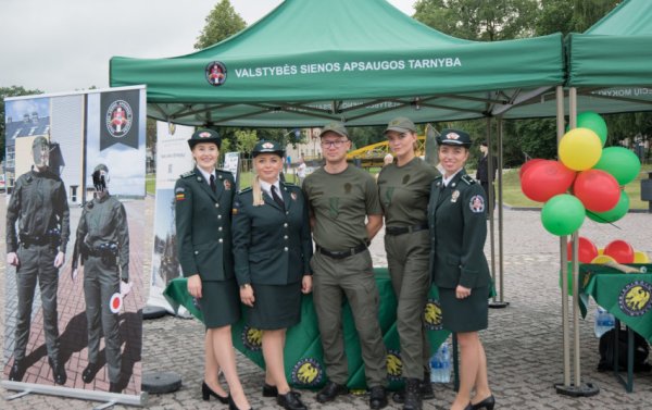 VSAT kviečia rinktis pasieniečio profesiją