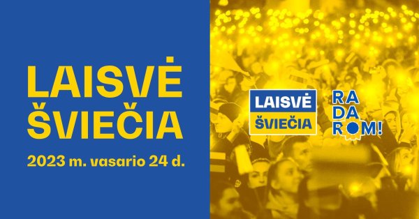 Ukrainos palaikymo akcija