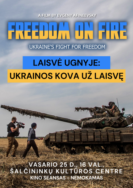 Kvietimas į nemokamus kino seansus