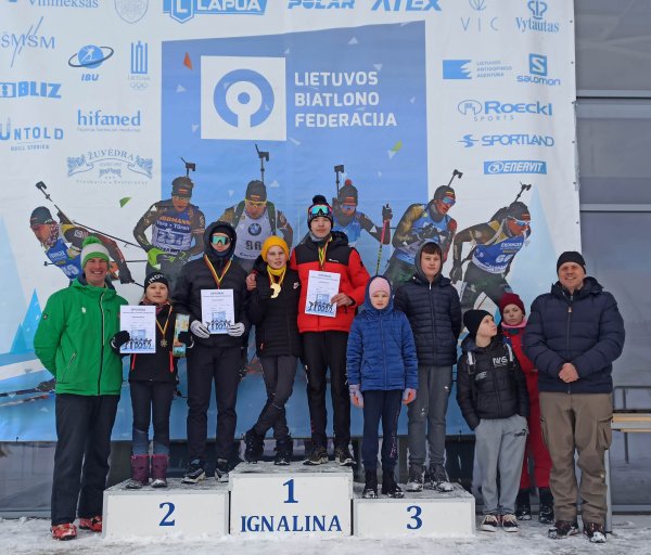 Lietuvos vaikų ir jaunimo biatlono čempionato startai!
