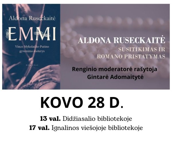 Susitikimas su rašytoja