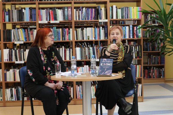 Įdomus susitikimas bibliotekoje