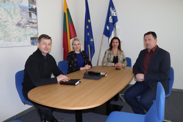 Aptarti UAB ,,Meleksas” vykdomi darbai