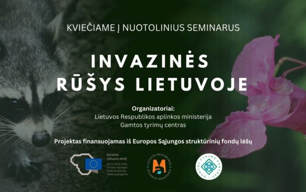 Besidomintiems invazinėmis rūšimis
