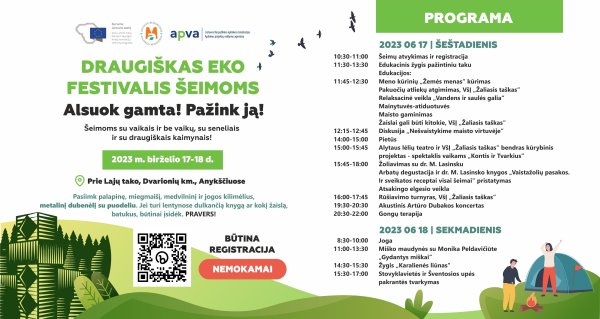 Eko festivalis šeimoms