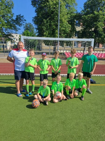 Apdovanoti jaunieji futbolininkai!