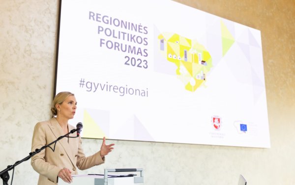 Aptarti regionų plėtros planai