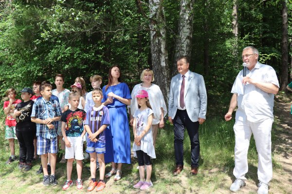 Vaikų darbų paroda Palūšėje