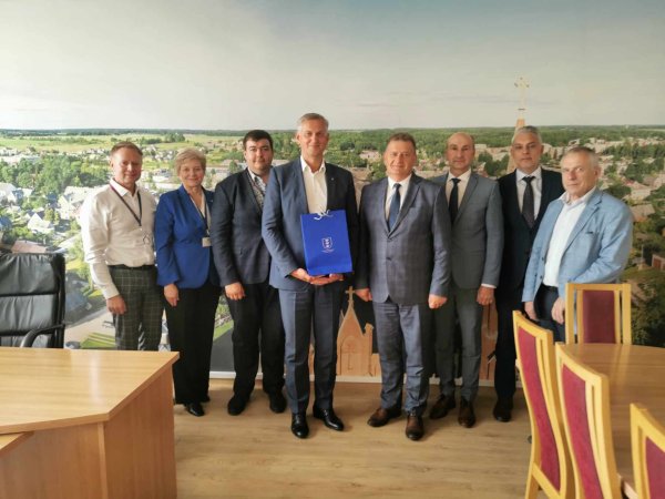 Savivaldybės vadovų vizitas Rokiškyje