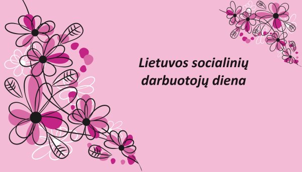 Sveikinimas Socialiniams darbuotojams