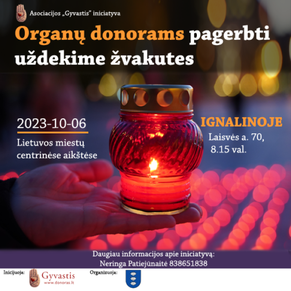 Kviečiame visus prisidėti prie akcijos