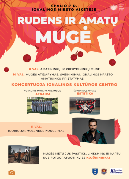 Rudens mugė kviečia!